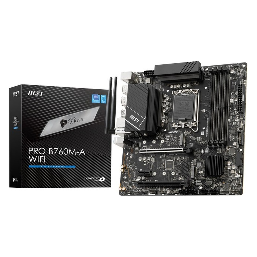 [MSI-PROB760MA-WDDR5] MSI PRO B760M-A WIFI DDR5