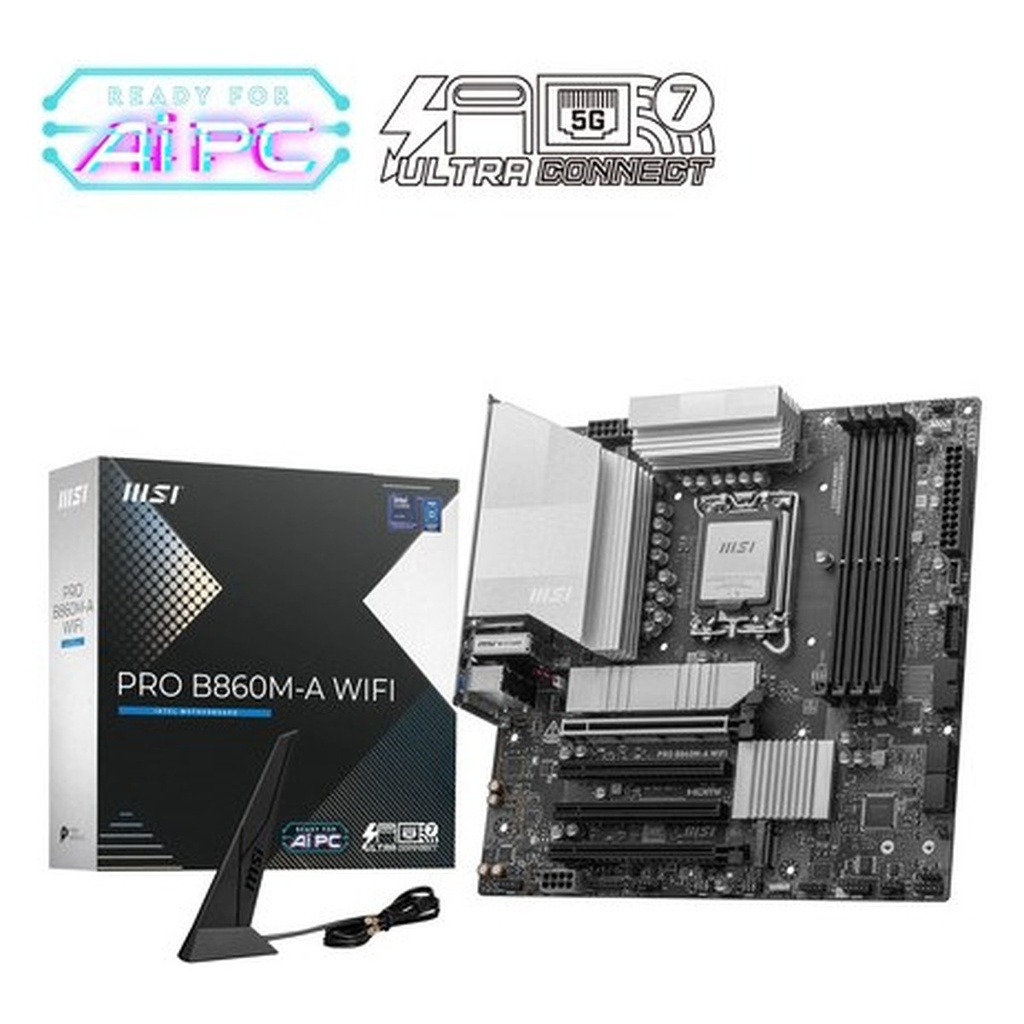 [MSI-PROB860MA-W] MSI PRO B860M-A WIFI